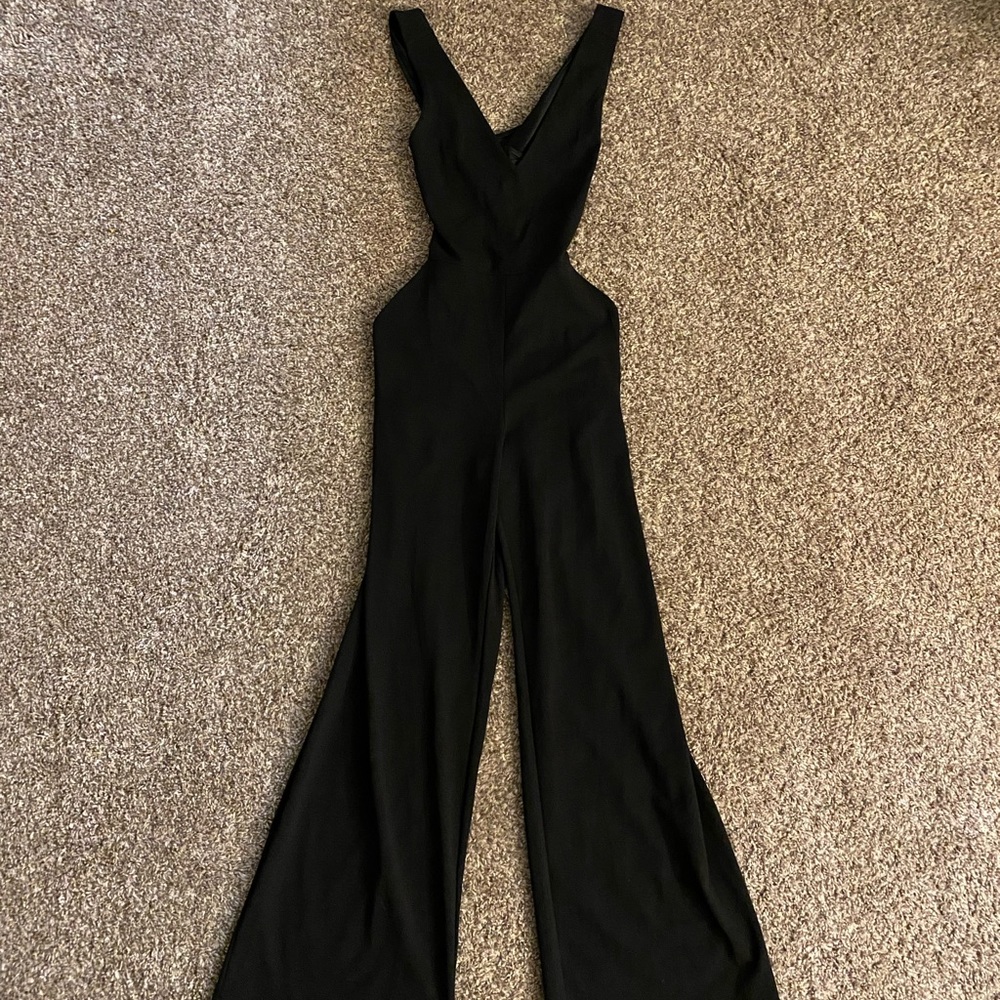Express black formal jumpsuit size medium new with tags never worn